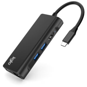 Dockningsstation laptop för extra USB- och skärmanslutning